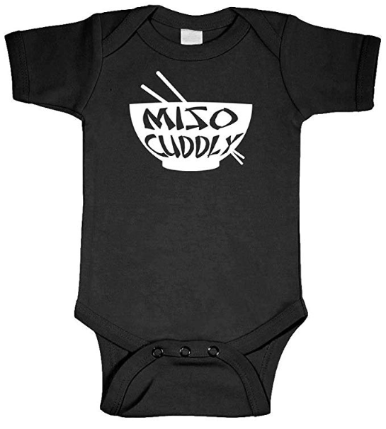 Miso Cuddly Japanese inspired baby onesie