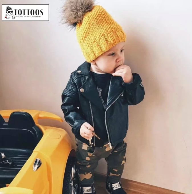 leather jacket for baby