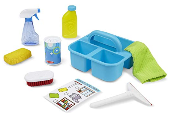 Melissa & Doug Spray, Squirt & Squeegee Play Set - Pretend Play Cleaning Set
